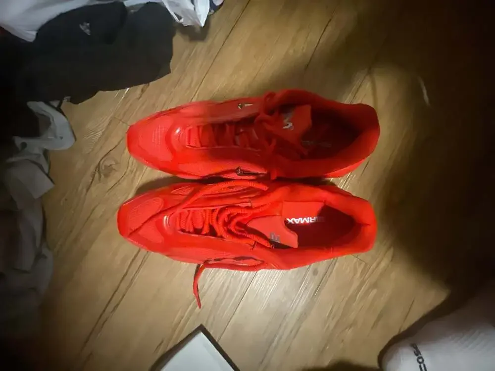 Nike Air Max Muse Habanero Red Habanero / Metallic Silver women’s